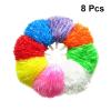 Cheerleading Flower Ball 8/12pcs Cheerleaders Supplies Cheering Poms Cheering Garland Shiny Cheering Balls with Handle Dance Party Decor Club Supplies Waterproof Prom Fancy Cheer (Color : 8pcs) view 2