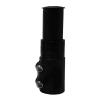 Bicycle Accessories Aluminium Bicycle Riser,Increased Stem Head Up Adapter Fork Extender Handlebar Extension for Mountain Road Bike Bike Parts (Color : Black) view 3