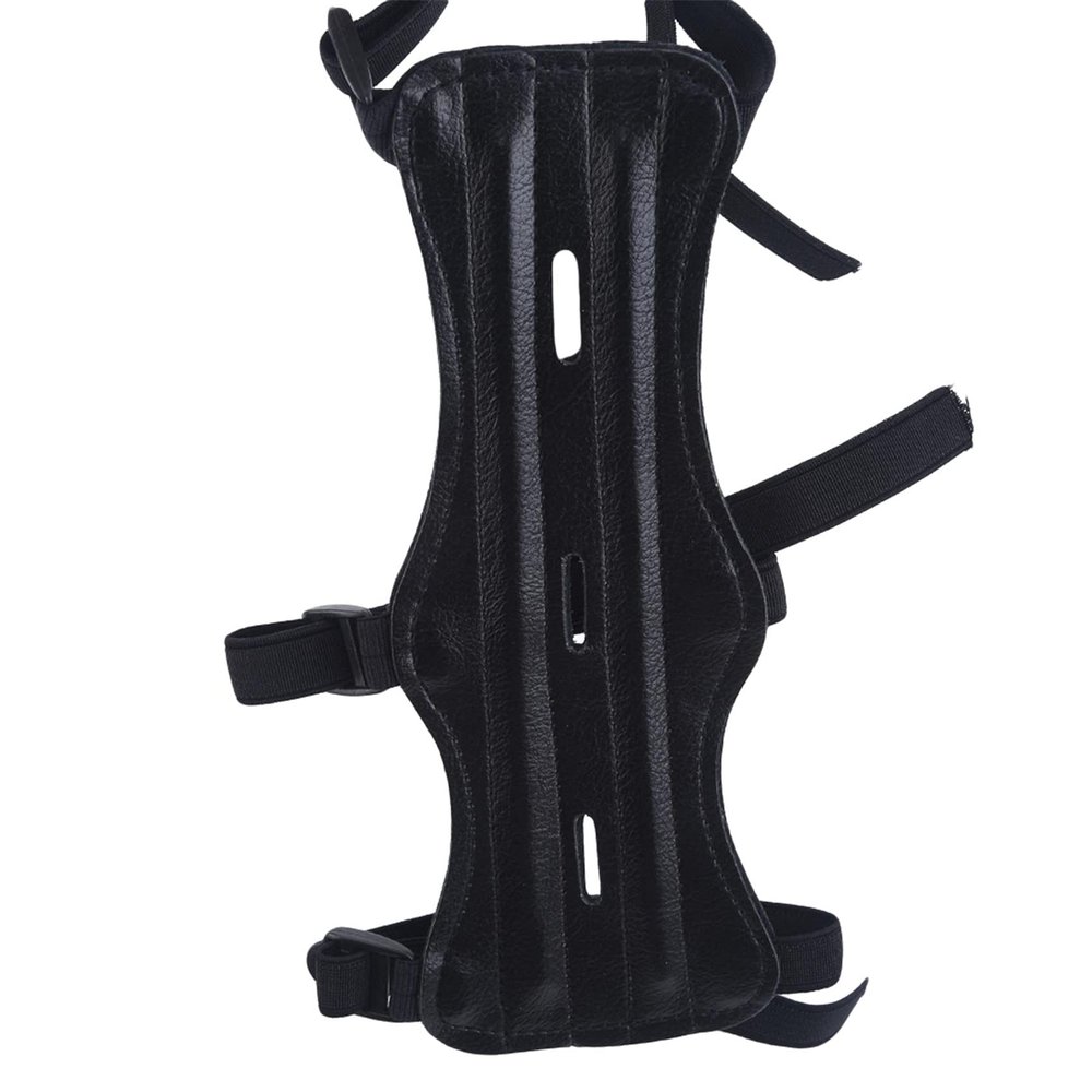 WEISUO Archery Armguard Protector Arm Guard - Adjustable Forearm Wrist Protector for Bow Accessories for Youth & Adults