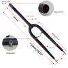 DONSP1986 Threaded Fork 700C OD 1" 25.4mm ID 22.2mm Fixed Bicycle MTB Road Cruiser Bike Fork view 2