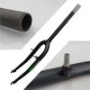 DONSP1986 Threaded Fork 700C OD 1" 25.4mm ID 22.2mm Fixed Bicycle MTB Road Cruiser Bike Fork view 4