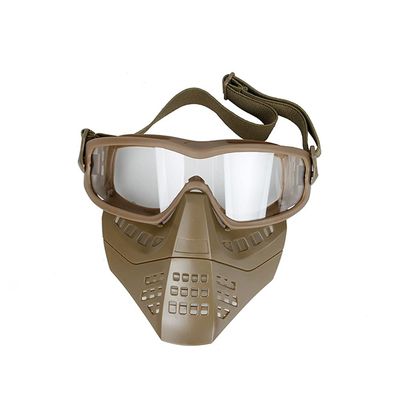 Tactical Paintball Anti-Fog Impact-Rated Goggle Full Face Mask TMC3161