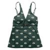FOCO Green Bay Packers NFL Womens Mini Logo Tankini - S view 2