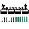 CREATCABIN Medal Holder Sport Running Athlete Medals Hanger Display Stand Wall Mount Hanger Decor Holders for Runners for Home Badge 3 Rung Medalist Running Soccer Gymnastics Over 60 Medals view 2