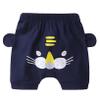 Freebily Infant Baby Boys Girls Bloomers Pull-on Shorts Cute Cartoon Print Unisex Summer Short Pants Navy Blue 2-3 Years view 1