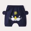 Freebily Infant Baby Boys Girls Bloomers Pull-on Shorts Cute Cartoon Print Unisex Summer Short Pants Navy Blue 2-3 Years view 2