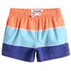 maamgic Boys Swim Trunks Stretch Quick Dry Swim Shorts Kids Bathing Suits Toddler Boy Swimsuit Swimwear Stripe Orange 7 view 1