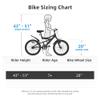 JOYSTAR Contender 20 Inch Kids Bike for Boys & Girls Ages 7-13 Years 20" Mountain Bike with Full Dual-Suspension Steel Frame and 1-Speed Drivetrain with Kickstand Blue view 4