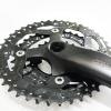 DONSP1986 Triple Speed Aluminum Alloy Square Crankset 170mm 104/64bcd 42/32/22T with Chainring Crankarms, Crank Set Chainset for Mountain Road Bike Fixed Gear Bicycle view 3
