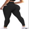 JGS1996 Scrunch Butt Lifting Leggings with Pockets for Women High Waist Peach Lift Compression Leggings Workout Yoga Pants view 1