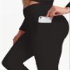 JGS1996 Scrunch Butt Lifting Leggings with Pockets for Women High Waist Peach Lift Compression Leggings Workout Yoga Pants view 2
