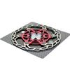 ASHIMA-LTD Flo-Tor ARF-3 Disc Flotor Rotor 6-Bolt, 160mm, 2PCS, Red, AS2387 view 3