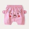 Freebily Infant Baby Boys Girls Bloomers Pull-on Shorts Cute Cartoon Print Unisex Summer Short Pants Pink 12-18 Months view 2