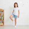 Cozi Foot 10 Pairs Boys Girls No Show Socks Cotton Non Slip Low Cut Socks (Medium, C01-White) view 3