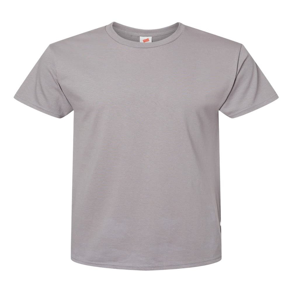 Hanes Unisex ComfortSoft Cotton T-Shirt S Graphite