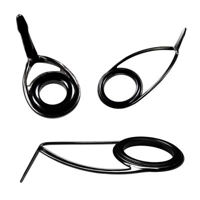 DKEKE 75pcs/Box Guide Rings for Fishing Rods Stainless Steel Fishing Rod Guides Spinning Rod Guide Set #6-#30 DKEKE