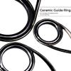 DKEKE 75pcs/Box Guide Rings for Fishing Rods Stainless Steel Fishing Rod Guides Spinning Rod Guide Set #6-#30 DKEKE view 4