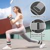 Ankle Weights, Wrist Leg Arm Weights for Women Men with Adjustable Straps, Strength Training Weighted for Running, Walking, Fitness, Gym - 2LB Pair (1 LB Each Weight), Grey1 view 2