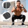 Ankle Weights, Wrist Leg Arm Weights for Women Men with Adjustable Straps, Strength Training Weighted for Running, Walking, Fitness, Gym - 2LB Pair (1 LB Each Weight), Grey1 view 3