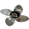 CAPTAIN Propeller Fit Honda Outboard Engine 25hp 30hp 10 Tooth Spline 4 Blade Steel Stainless view 2