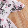 Toddler Girl Summer Clothes Baby Ruffles Halter Dresses Boho Dress Beach Sundress Playwear Outfit (4-5T,Floral) view 4