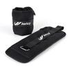 Ankle Weights, Wrist Leg Arm Weights for Women Men Kids with Adjustable Straps, A Pair of 10LBS(5LB Each Weight) Strength Training Weighted for Jogging, Running, Walking, Fitness, Black view 1