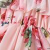 LZCYILANXIULSL Toddler Girl Summer Clothes Baby Ruffles Halter Dresses Boho Dress Beach Sundress Playwear Outfit (4-5T,Pink) view 2
