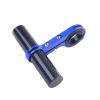 SJHY Bicycle Accessories 10CM Bicycle Handlebar Extended Bracket Headlight Mount Bar Computer Holder Bike Lamp Flashlight Support Extender Bike Parts (Color : Blue) view 1