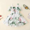 LZCYILANXIULSL Toddler Girl Summer Clothes Baby Ruffles Halter Dresses Boho Dress Beach Sundress Playwear Outfit (4-5T,White) view 3