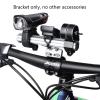 SJHY Bicycle Accessories Bicycle Extension Bracket, Handlebar Flashlight Holder Handle Bar Bicycle Extender Mount Bracket Cycling Extender Bike Parts (Color : Black) view 2