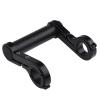 Bicycle Accessories 10CM Bicycle Handlebar Extended Bracket,Bike Headlight Mount Bar Computer Holder Lantern Lamp Support Rack Stand Flashlight Hold Bike Parts (Color : Black) view 1
