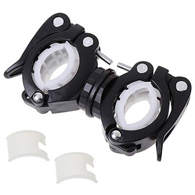 360 Rotation Cycling Bike Bicycle Front Flash Light Torch Clamp Mount Holder Degree Rotation Cycling Bike Bicycle Front Flash Light Torch Mount Holder Bicycle Bike Flashlight Torch