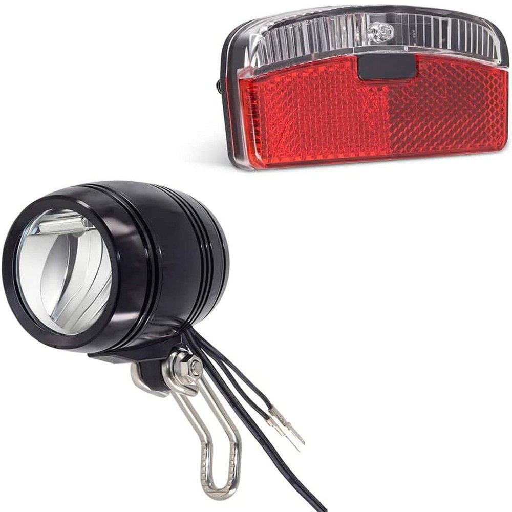 Bicycle Light Dynamo Bicycle Light Set with Both Parking Light Headlights and Rear Light Led Bicycle Dynamo Light