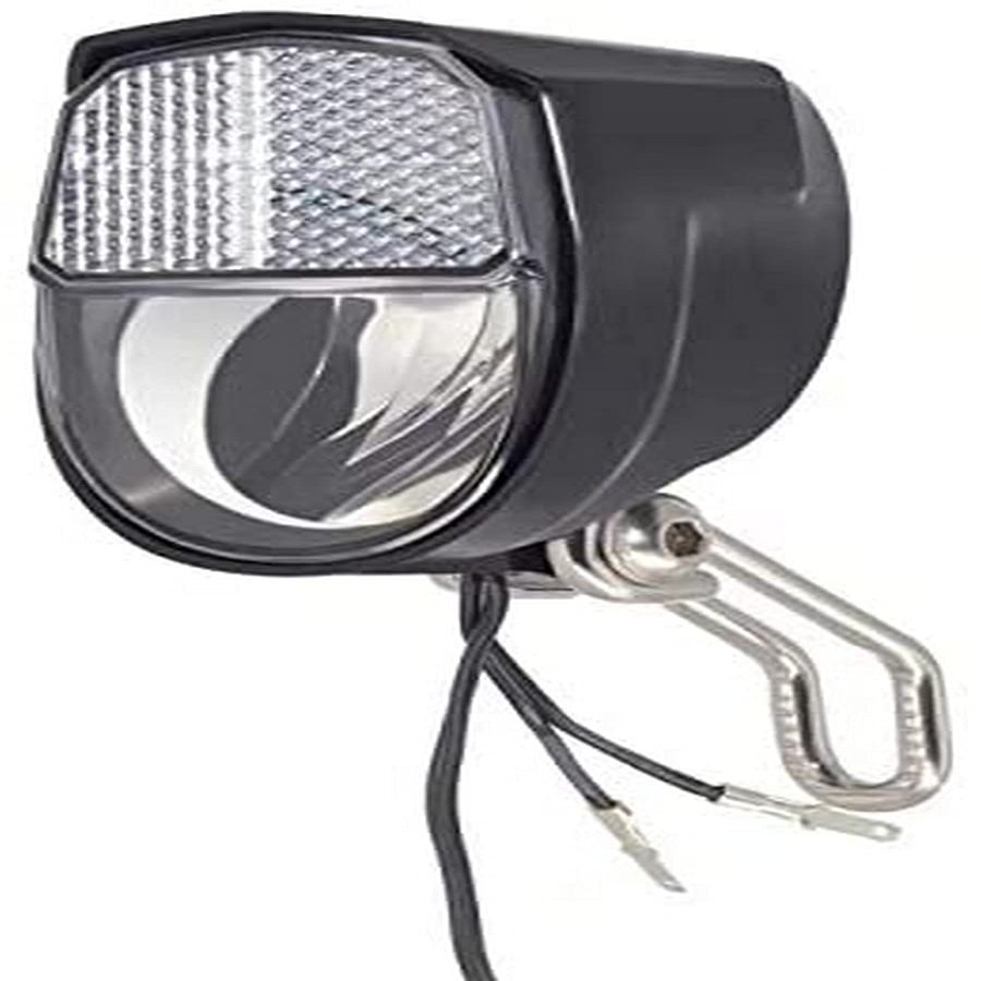Bicycle Light Updated Bike Dynamo Light with Parking Light Have Plug for Rear Light Bike Dynamo Light