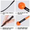 Zeonetak Golf Swing Trainer Aid, Golf Swing Trainer Warm-Up Stick for Strength, Flexibility and Tempo, Golf Training Aid, Golf Trainer Accessories for Men Women(40 INCHES, Orange) view 2