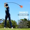 Zeonetak Golf Swing Trainer Aid, Golf Swing Trainer Warm-Up Stick for Strength, Flexibility and Tempo, Golf Training Aid, Golf Trainer Accessories for Men Women(40 INCHES, Orange) view 4