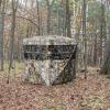 Tangkula 3 Person Pop up Ground Blind, Portable Hunting Blind with Mesh Windows, Carrying Bag & Ground Stakes, Camouflage Hunting Tent with Hub System, Camo Deer Blinds for Hunting view 2
