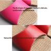 GHYUB Casual Linen Slippers,Leather Slippers for Men Indoor, Open Toes Indoor Slippers Leather Splicing Sandals Casual House Shoes Bedroom Slippers Office Slippers Gift for Mens Womens view 4