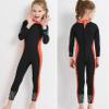Yajun Girls 2.5mm Wetsuit Scuba Surf Dive Swimming Suit Junior One-Piece Keep Warm UV Protection Diving Suit for 2-11 Years,Black Blue,L(115 view 2