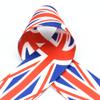 2'' Blue Red White Webbing Polyester Webbing Belt Bag Purse Strap Dog Collar Webbing Key Fob Hardware British National Flag by The Yards (5 Yards) view 4