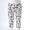 Agoky Girls' Stretchy Waist Cotton Spot Print Leggings Pants Casual Skinny Gymnastic Fitness Yoga Capri Trousers White 4-5 Years view 4