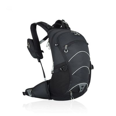 XIXIDIAN 20L Lightweight Outdoor Hiking Bag, Double Waterproof Sports Backpack,for Climbing Camping Touring Mountaineering Fishing (Color : Black)