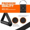 Pilates Bar Kit with Resistance Bands(4 x Bands),3-Section Pilates Bar with Stackable Bands Workout Equipment for Legs,Hip,Waist and Arm,Adjustable Pilates Flexbands Kit Home Gym Yoga Pilates Black view 4