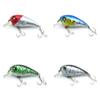 4 PCS Fishing Lures Crankbait Hardbaits Freshwater Saltwater Leurres 65mm 9g Crank LOTS397 view 1