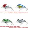 4 PCS Fishing Lures Crankbait Hardbaits Freshwater Saltwater Leurres 65mm 9g Crank LOTS397 view 2