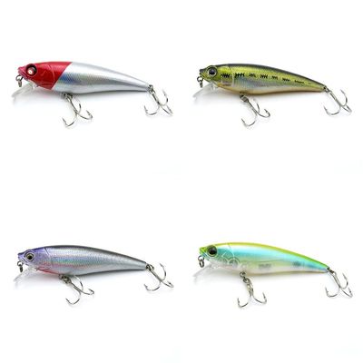 4 PCS Fishing Lures Crankbait Hardbaits Freshwater Saltwater Leurres 80mm 10g Minnow LOTS356