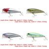 4 PCS Fishing Lures Crankbait Hardbaits Freshwater Saltwater Leurres 80mm 10g Minnow LOTS356 view 2