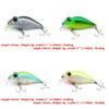 4 PCS Fishing Lures Crankbait Hardbaits Freshwater Saltwater Leurres 50mm 6g Crank LOTS329 view 2