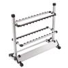 DKEKE Aluminum Alloy Fishing Rod Rack Holder Stand Fishing Rods Pole Holder Stand Organizer Rack Capacity 12pcs Fishing Rod Tools DKEKE (Color : 24 Hole Black) view 1