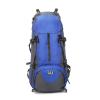 XIXIDIAN 60LBackpack Hiking Travel Climbing Camping with Rain Cover,Outdoor Sport Daypack Travel Bag for Climbing Camping Touring Mountaineering Fishing (Color : Blue) view 1